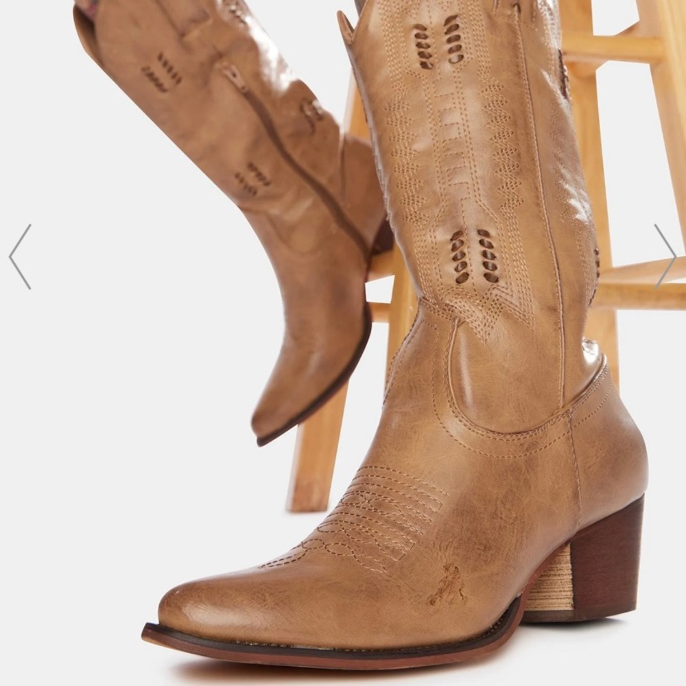 Tan Ride til’ Dawn Cowboy boots